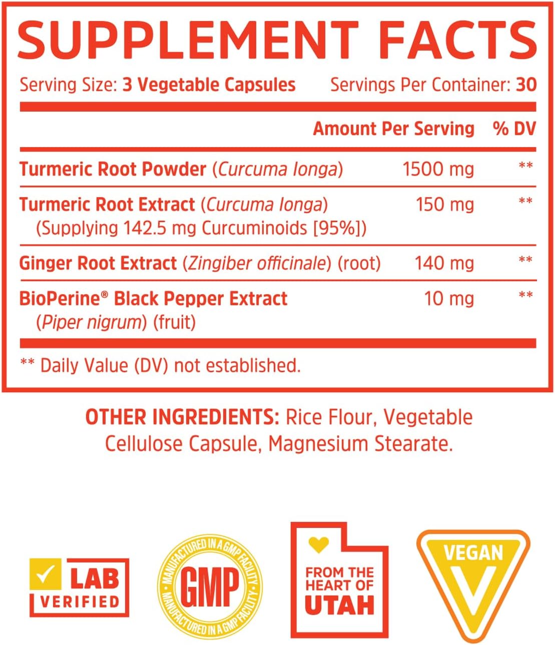 Zhou Turmeric Curcumin with Ginger - Turmeric and Ginger Supplement for Women and Men, Curcuminoids with Black Pepper Extract for Digestion and Digestive Health - 90 Veggie Capsules