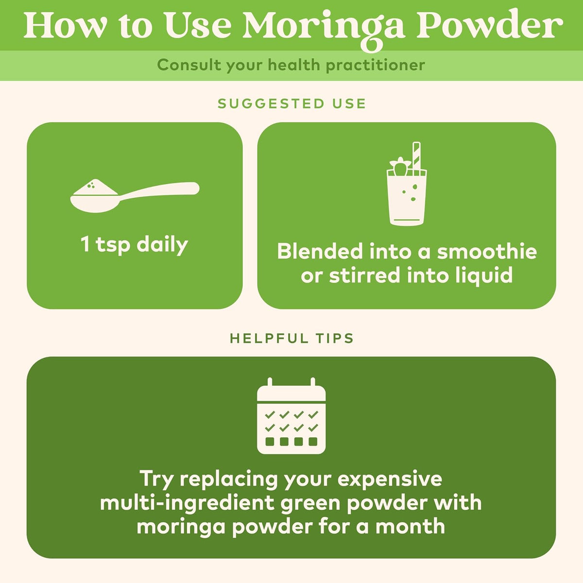 ORGANIC INDIA Moringa Powder - Moringa Oleifera Leaf Herbal Supplement, Green Superfood, Nutrient Dense, Pure Plant Protein, Vitamin A, E, K, Iron, Calcium, Fiber, Vegan, USDA Certified Organic - 8 oz