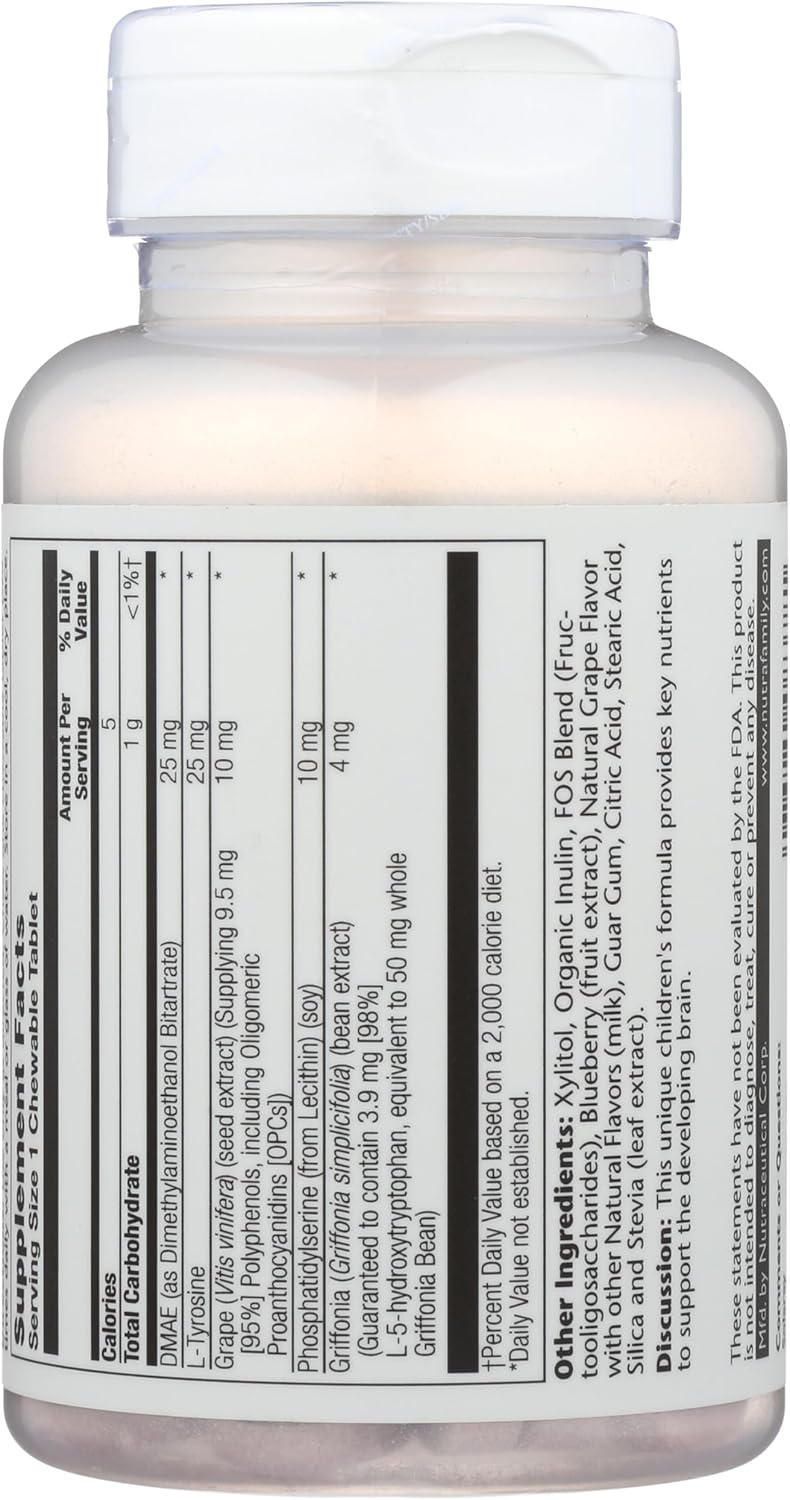 SOLARAY Focus for Children Supplements | 60 Count