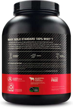 Optimum Nutrition Gold Standard 100% Whey Protein Powder, Extreme Milk Chocolate, 5 Pound