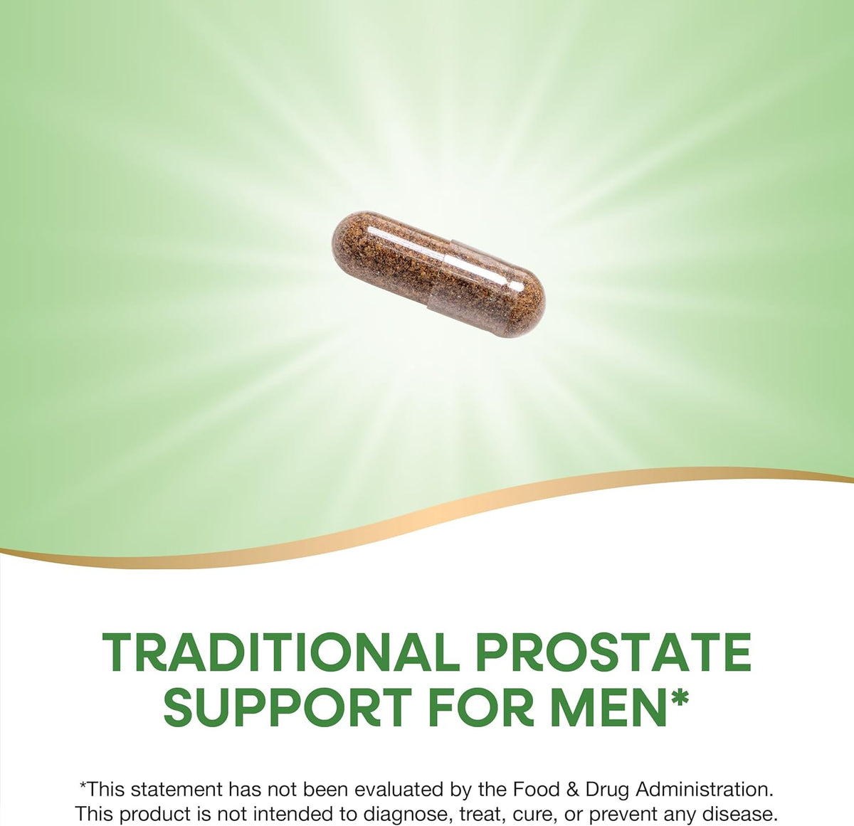 Nature&#39;s Way Saw Palmetto Berries, Traditional Prostate Support*, 585 mg per Serving, Non-GMO Project Verified, Vegan, 180 Capsules