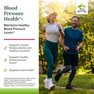 Terry Naturally Blood Pressure Health - Healthy Blood Flow & Circulation Support Supplement - Heart Health Supplement with Antioxidants - Cardiovascular Support - 60 Capsules
