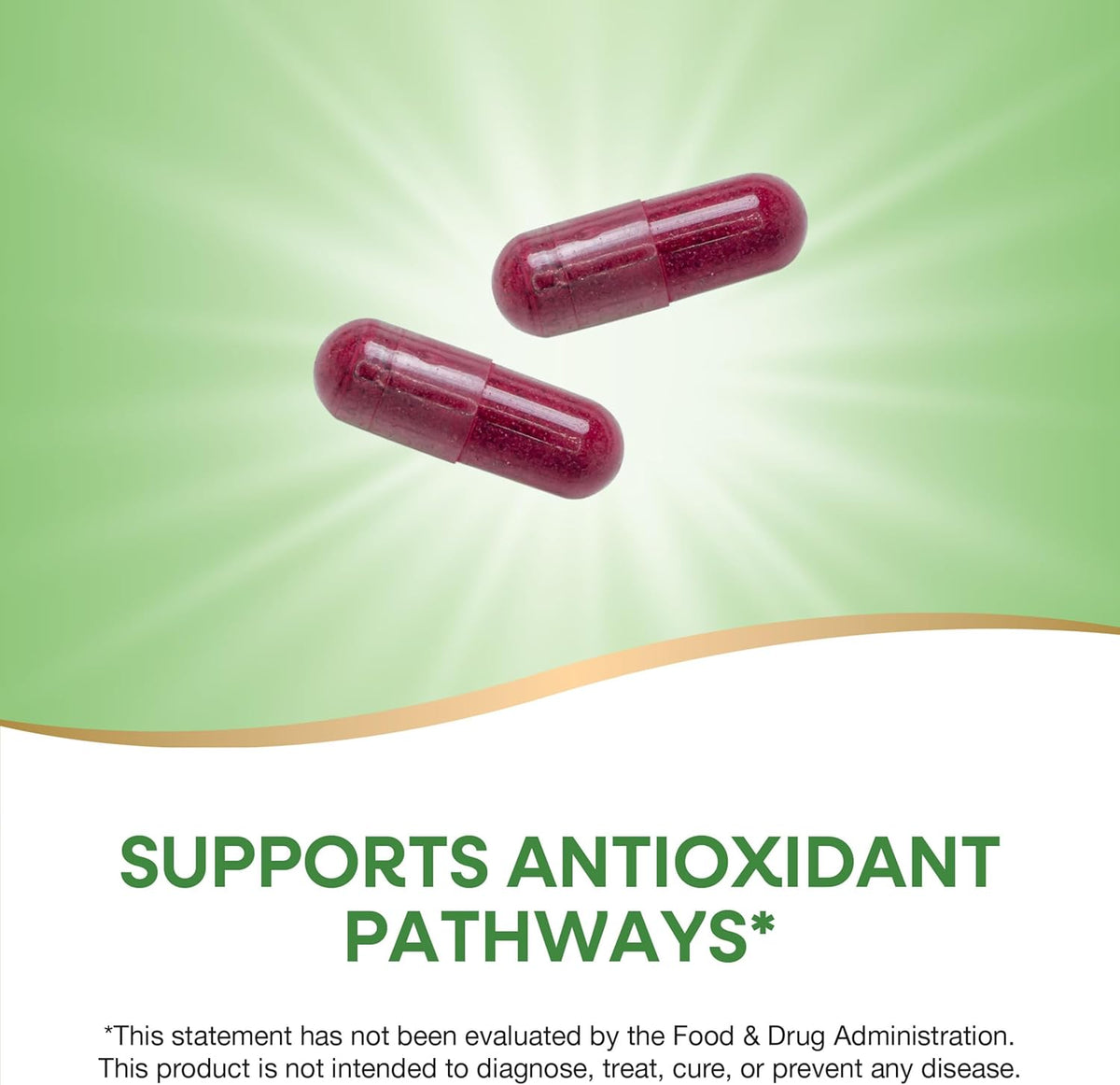 Nature's Way Beet Root, Supports Antioxidant Pathways*, Helps Neutralize Free Radicals*, 1,000 mg per 2-Capsule Serving, Vegan, 100 Capsules