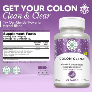 Natural Balance Colon Clenz®, 120 VegCaps