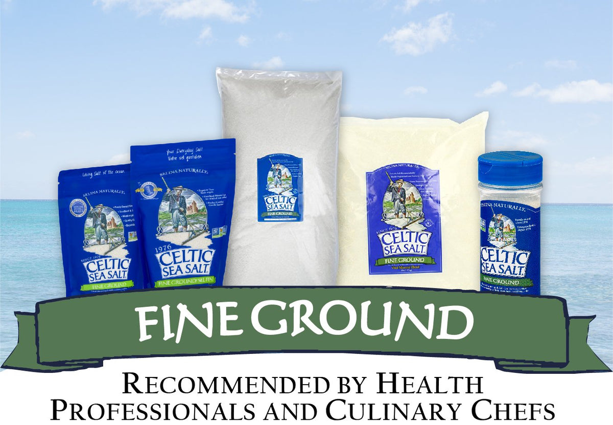 Celtic Sea Salt Fine Ground, Vital Mineral Blend, 1 lb (454 g)