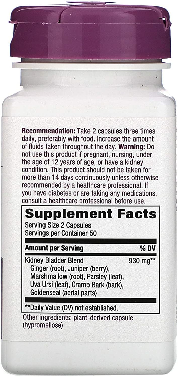 Nature&#39;s Way Kidney Bladder, 465 mg per capsule, 100 caps