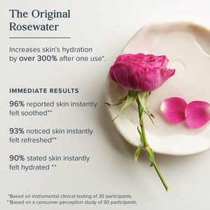 HERITAGE STORE Rosewater - Refreshing Facial Splash for Glowing Skin with Damask Rose - All Skin Types - Rose Water for Face - Made Without Dyes or Alcohol, Hypoallergenic, Vegan, Cruelty Free, 8oz