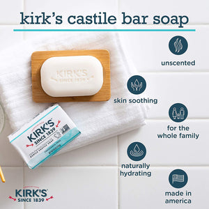 Kirk's Gentle Castile Soap - Fragrance Free