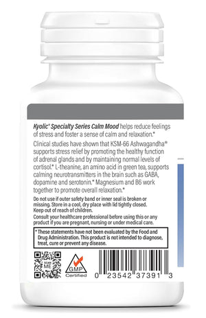 Kyolic Specialty Series Calm Mood, 60 vegicaps