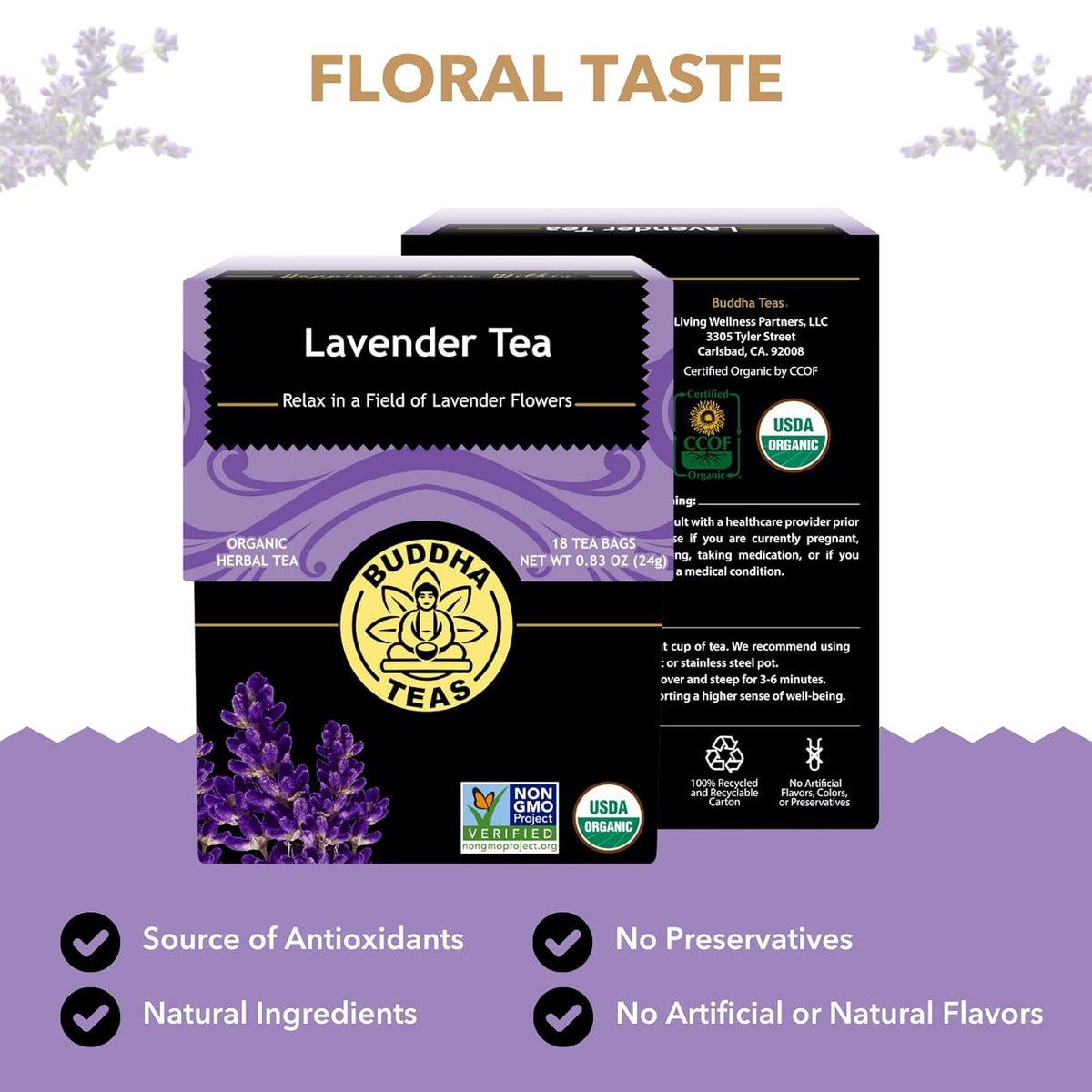 Lavender Tea 18 Bags
