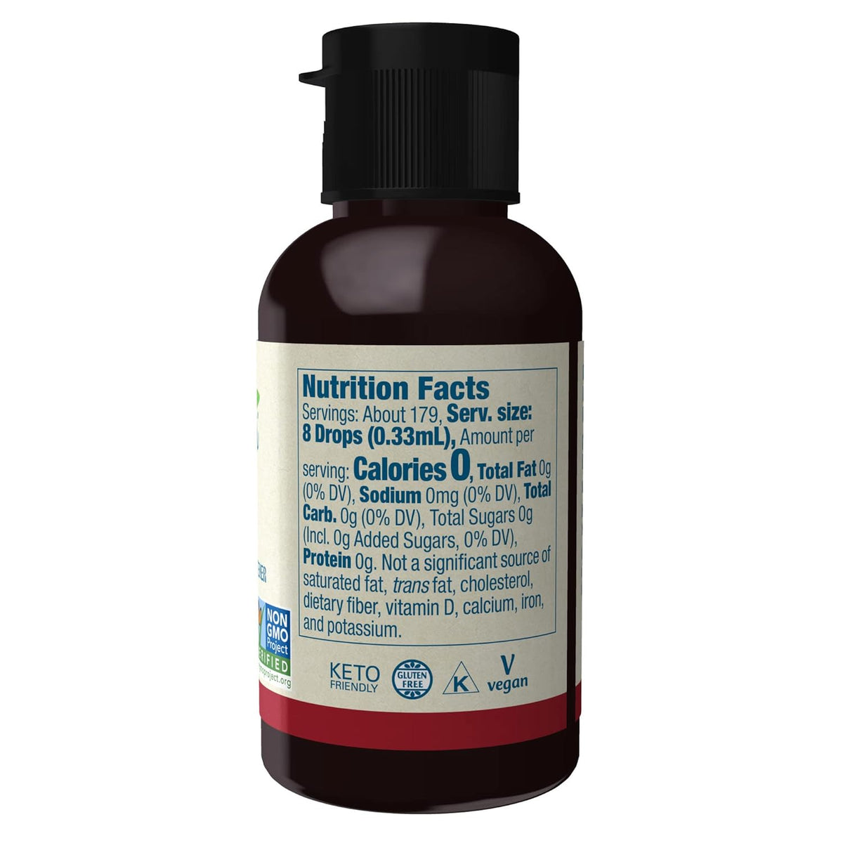 NOW Foods, Better Stevia, Liquid, Maple, Zero-Calorie Liquid Sweetener, Low Glycemic Impact, Certified Non-GMO, 2-Ounce