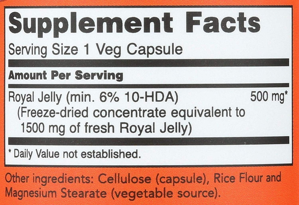 Royal Jelly 60 Capsules