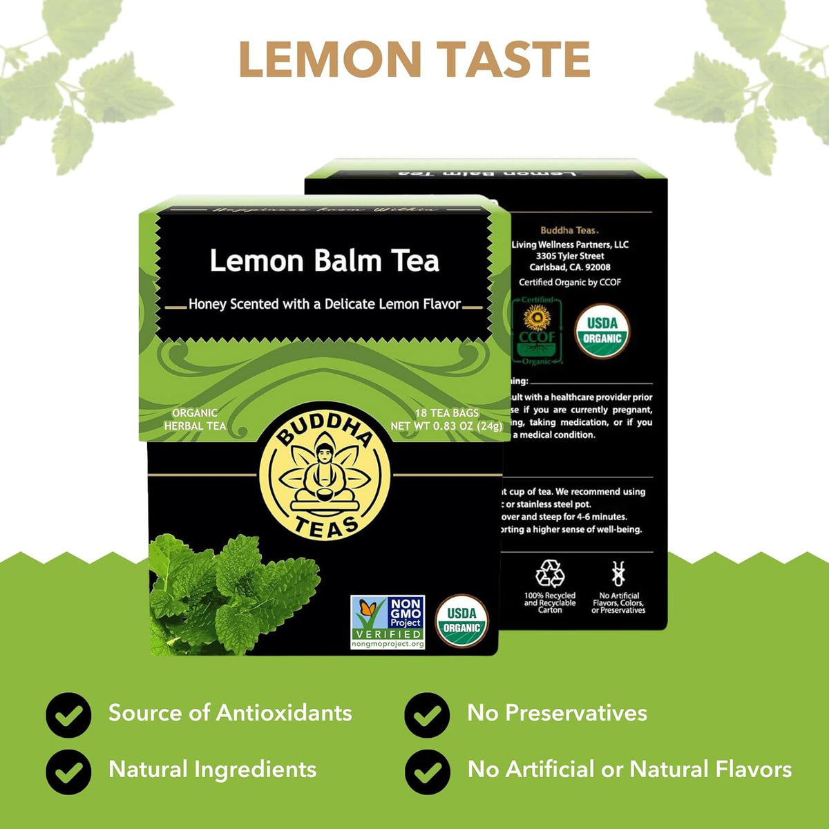 LEMON BALM TEA