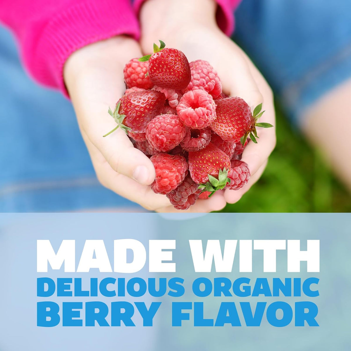 Genexa Clean Antacid Maximum Strength Chewable Tablets, Dye Free, 0% Artificial Additives, Calcium Carbonate Relief for Heartburn, Acid Indigestion, &amp; Upset Stomach, Organic Berry Flavor, 72 ct