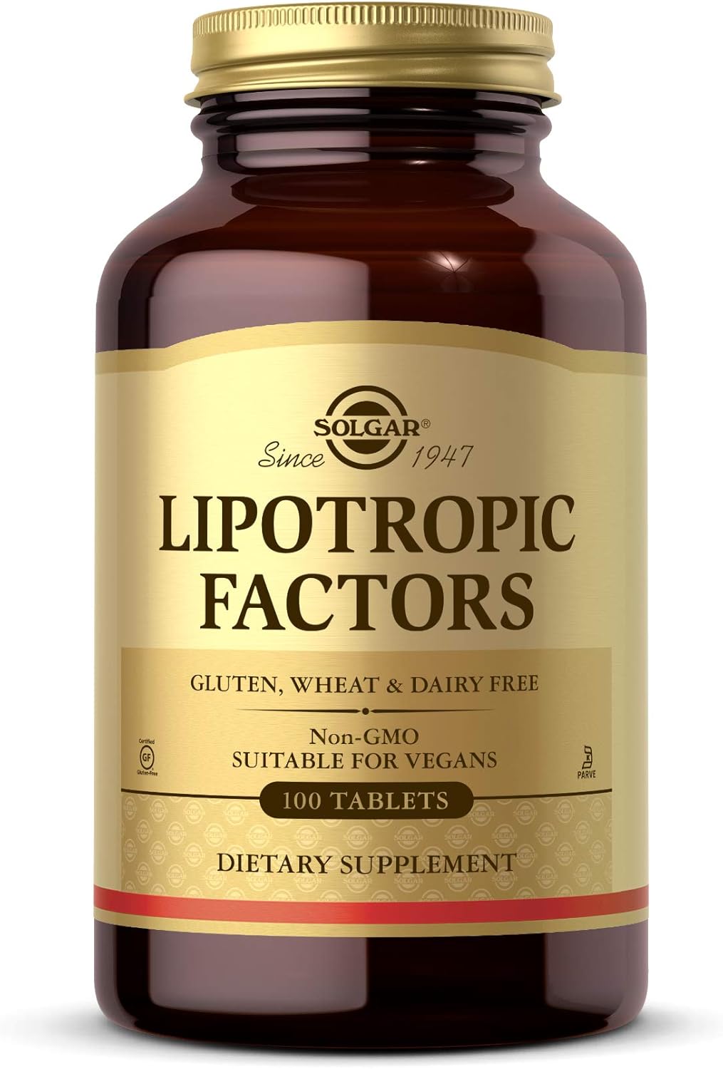 Solgar Lipotropic Factors, 100 Tablets