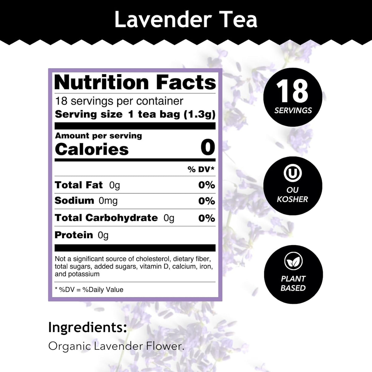 Lavender Tea 18 Bags