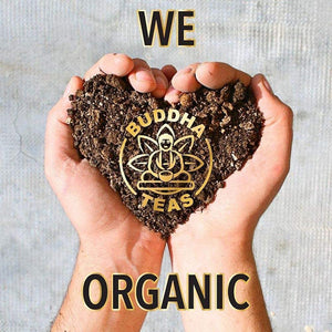 Buddha Teas Organic Ashwagandha Root Tea - OU Kosher, USDA Organic, CCOF Organic, 18 Bleach-Free Tea Bags