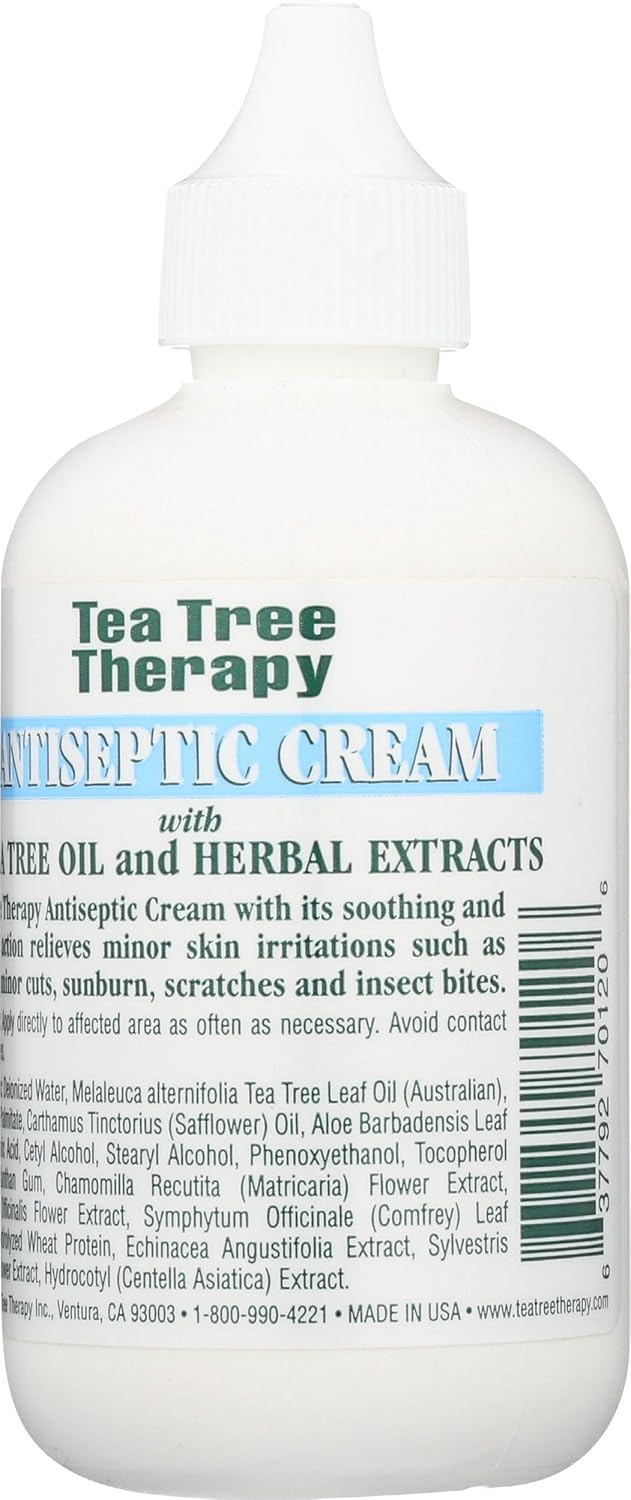 Tea Tree Therapy Antiseptic Cream, 4 Ounce