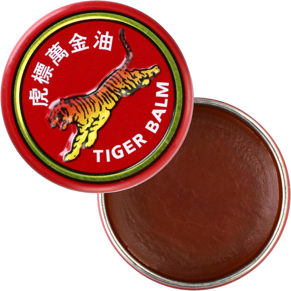 Tiger Balm, Red Pocket Size Tin, Extra Strength Tiger Balm 4 g Balm
