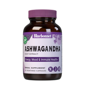 Bluebonnet shwagandha Root Extract Energy, Mood & Stress Relief