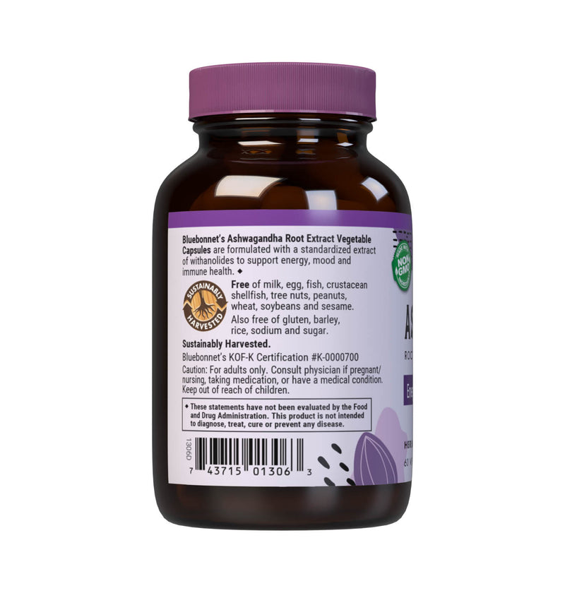 Bluebonnet shwagandha Root Extract Energy, Mood &amp; Stress Relief
