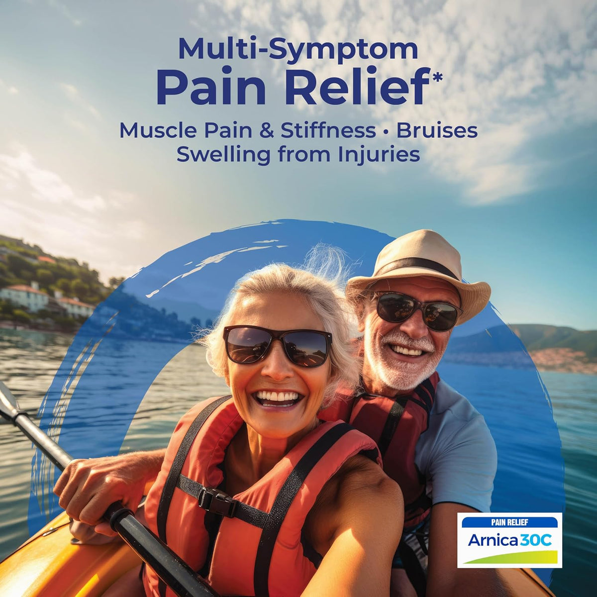 Boiron Arnicare Gel for Relief of Joint Pain, Muscle Pain, Muscle Soreness, and Swelling from Bruises or Injury - Non-greasy and Fragrance-Free - 4.2 oz