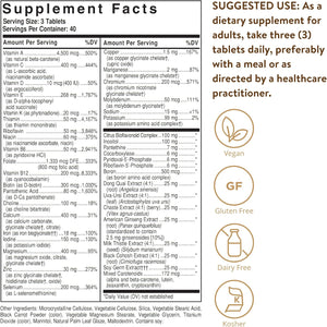 Solgar Female Multiple, 120 Tablets - Multivitamin, Mineral & Herbal Formula for Women - Advanced Phytonutrient - Vegan, Gluten Free, Dairy Free, Kosher - 40 Servings