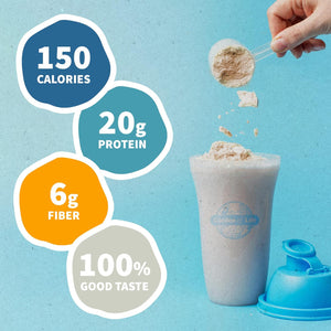 Garden of Life Meal Replacement Shakes, Vegan Protein Powder, Raw Organic Protein Powder, Lightly Sweet Protein Powder with Plant Based Pea Protein, Sprouts, Greens, Probiotics, Dairy Free 14 Servings