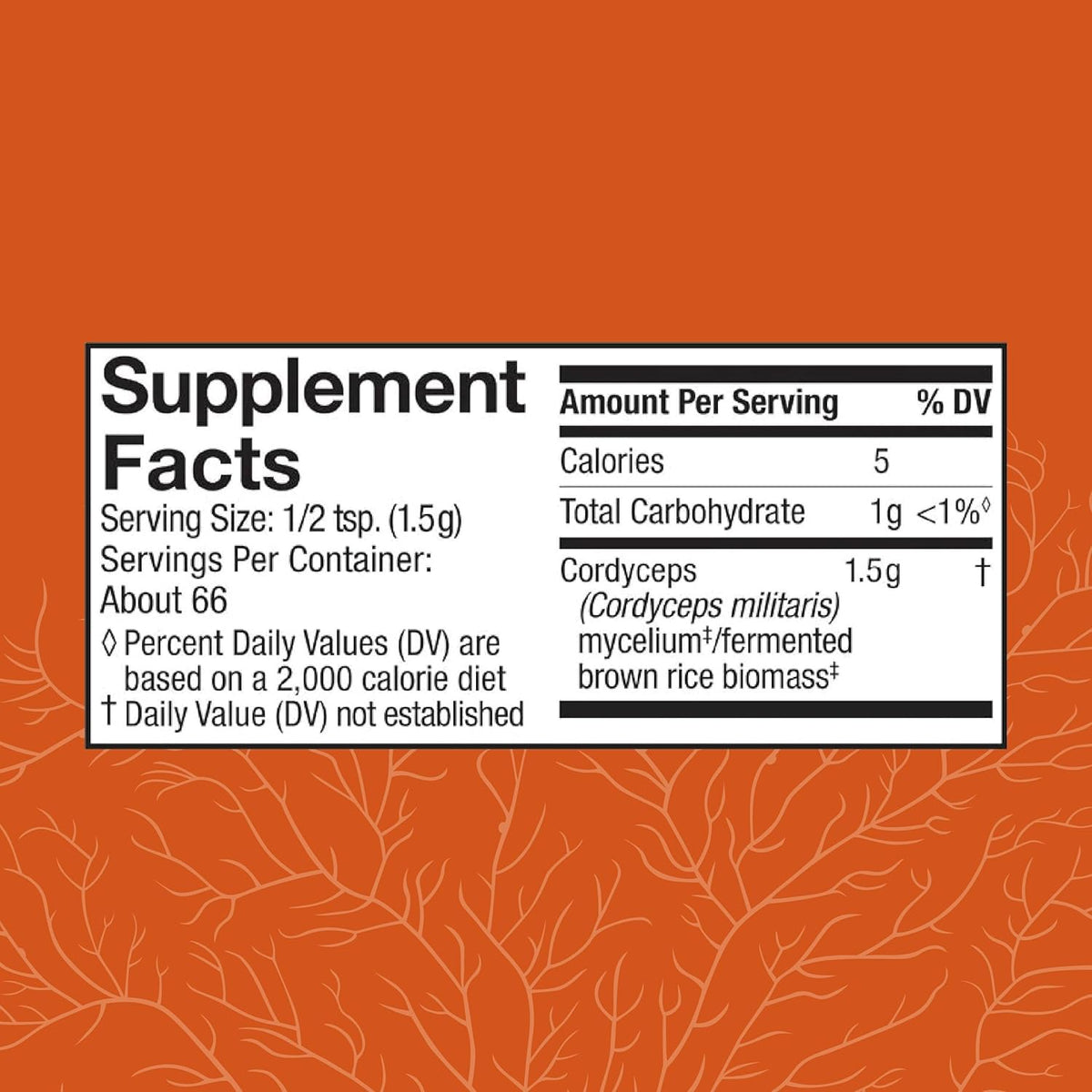 Host Defense Cordyceps Powder - Immune &amp; Energy Support Supplement - Kidney Health Supplement with Cordyceps Mushrooms - Fitness Support Supplement to Aid Oxygen Uptake - 3.5 oz (66 Servings)