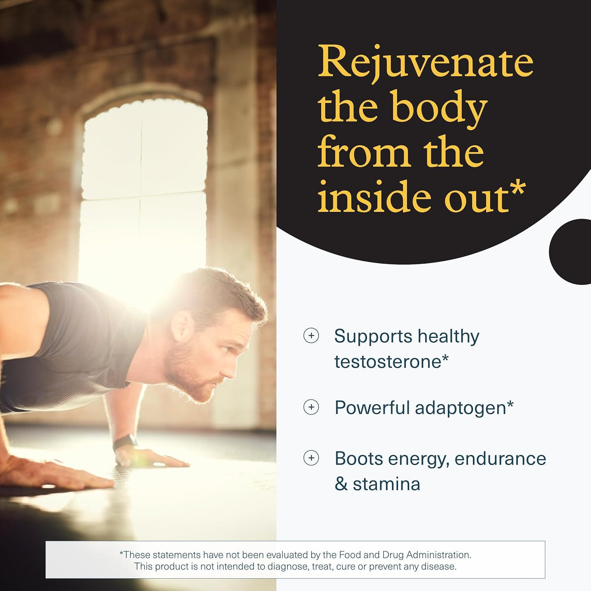 Youtheory Men&#39;s Shilajit - 250 mg Shilajit Capsules - Energy Supplement - Supports Stamina &amp; Endurance* - Gluten, Dairy &amp; Soy Free - 60 Veg Capsules