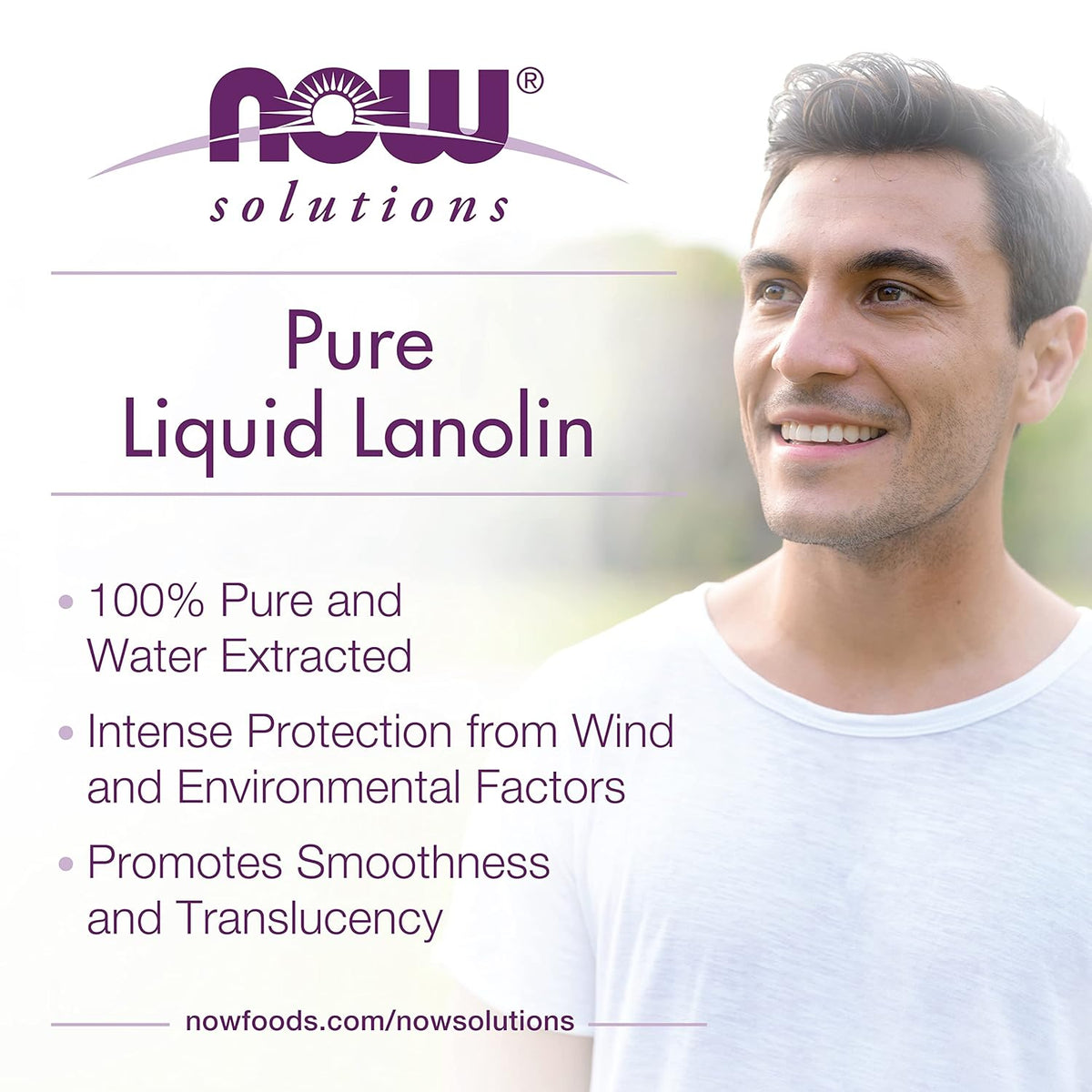Liquid Lanolin Pure, Intense Protection, Formulated for Dry Rough Lips and Skin, 4-Ounce