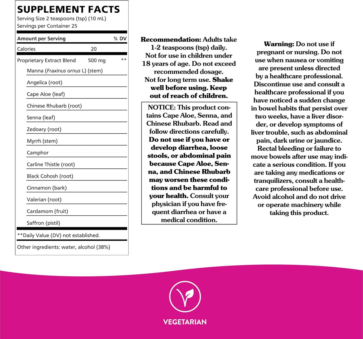 Nature Works Swedish Bitters, 8.45 fl oz