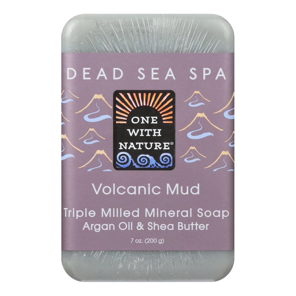 One With Nature Mud Soap - Volcanic - Case of 6-7 oz.
