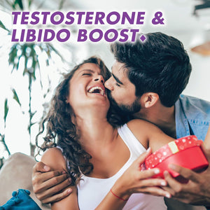 Bluebonnet Nutrition Intimate Essentials for Him, Testosterone & Libido Boost*, on-GMO, Vegan, Kosher Certified, Gluten-Free, Soy-Free, Milk-Free, 60 Vegetable Capsules, 30 Servings