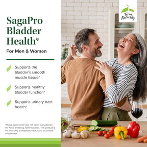 Terry Naturally SagePro Bladder - Bladder Support Supplement - Dietary Supplement with Angelica Leaf Extract - Vegan Capsules to Aid Urinary Tract Function & Health - 60 Capsules