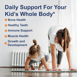 Carlson - Kid's Super Daily D3+K2, 25 mcg (1,000 IU) D3 & 22.5 mcg K2, Vitamin D Drops with Vitamin K2, Liquid Vitamins, 1000 IU Vitamin D3, Heart & Bone Health, 1-Year Supply, Unflavored, 360 Drops