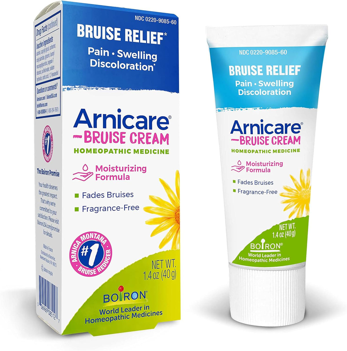 Boiron Arnicare Bruise Cream Homeopathic Medicine For Bruise Relief - 1.4 oz Cream