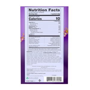 NOW Foods, Slender Sticks, Grape Flavor, Sugar-Free Drink Sticks with Electrolytes for Your Active Lifestyle, 10 Calories/Stick, 12/Box