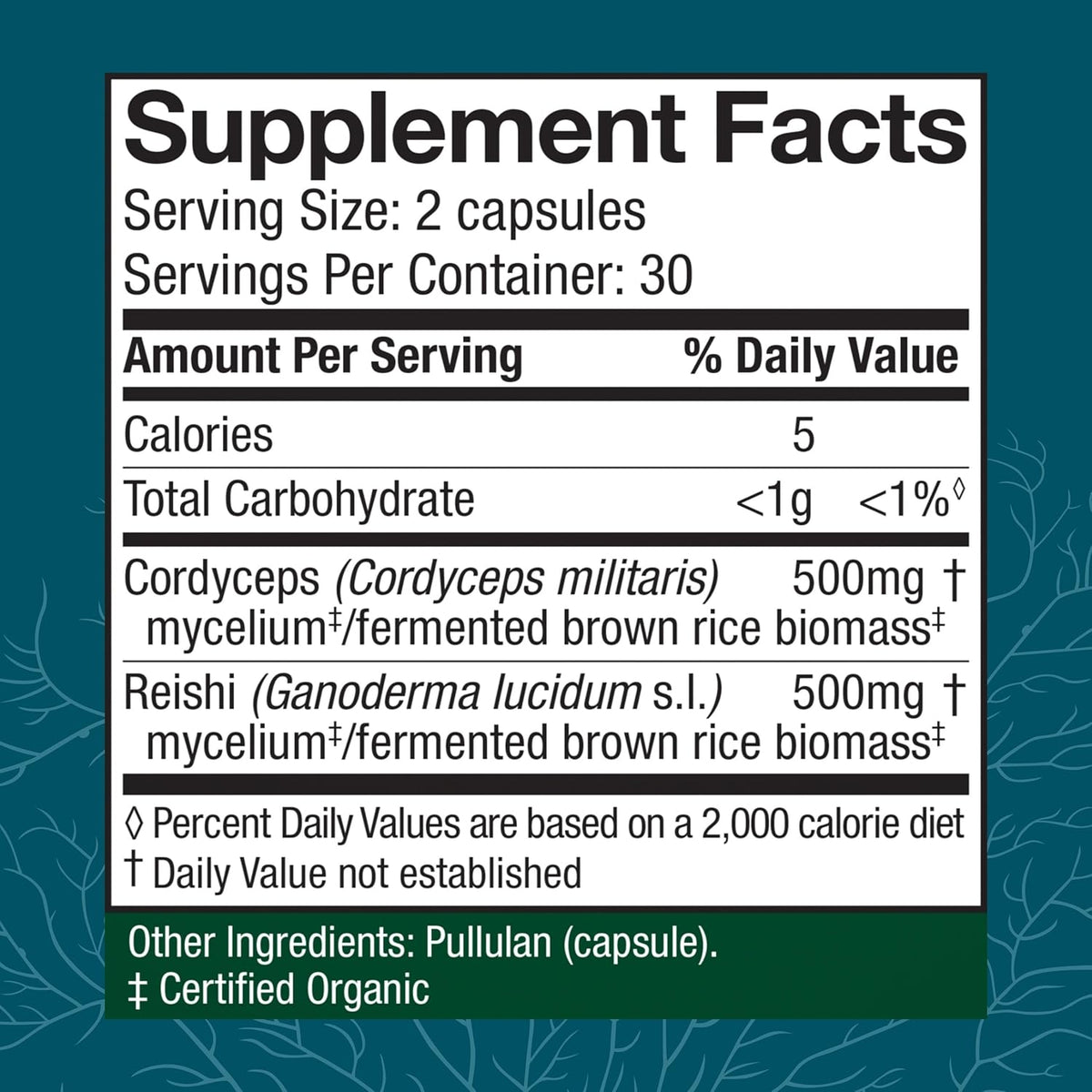 Host Defense CordyChi Capsules - Energy & Immune Support Supplement - Cordyceps & Reishi Mushroom Supplement for Relaxation & Respiratory Support - Aids Against Tiredness - 60 Capsules (30 Servings)