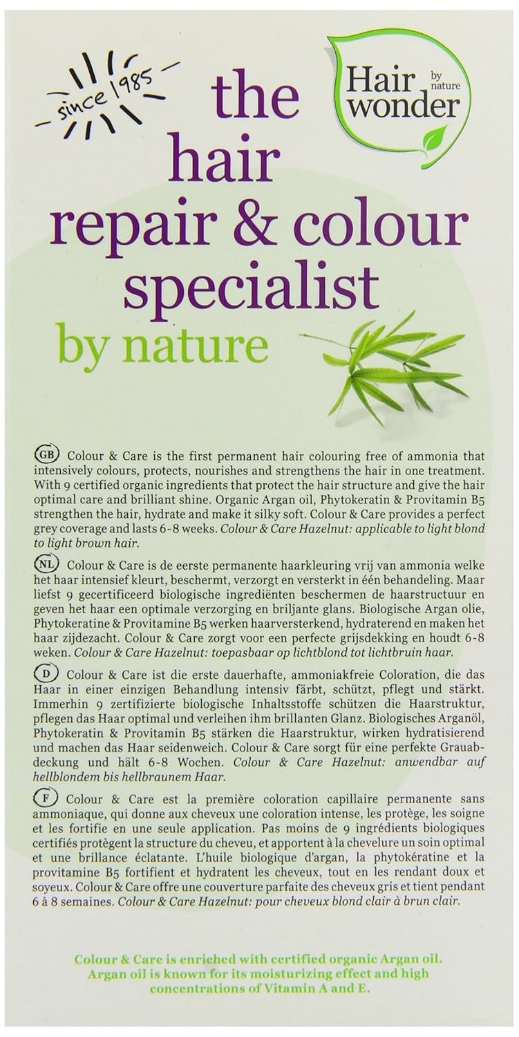 Colour and Care- 6.35 Hazel Nut 3.50 Ounces