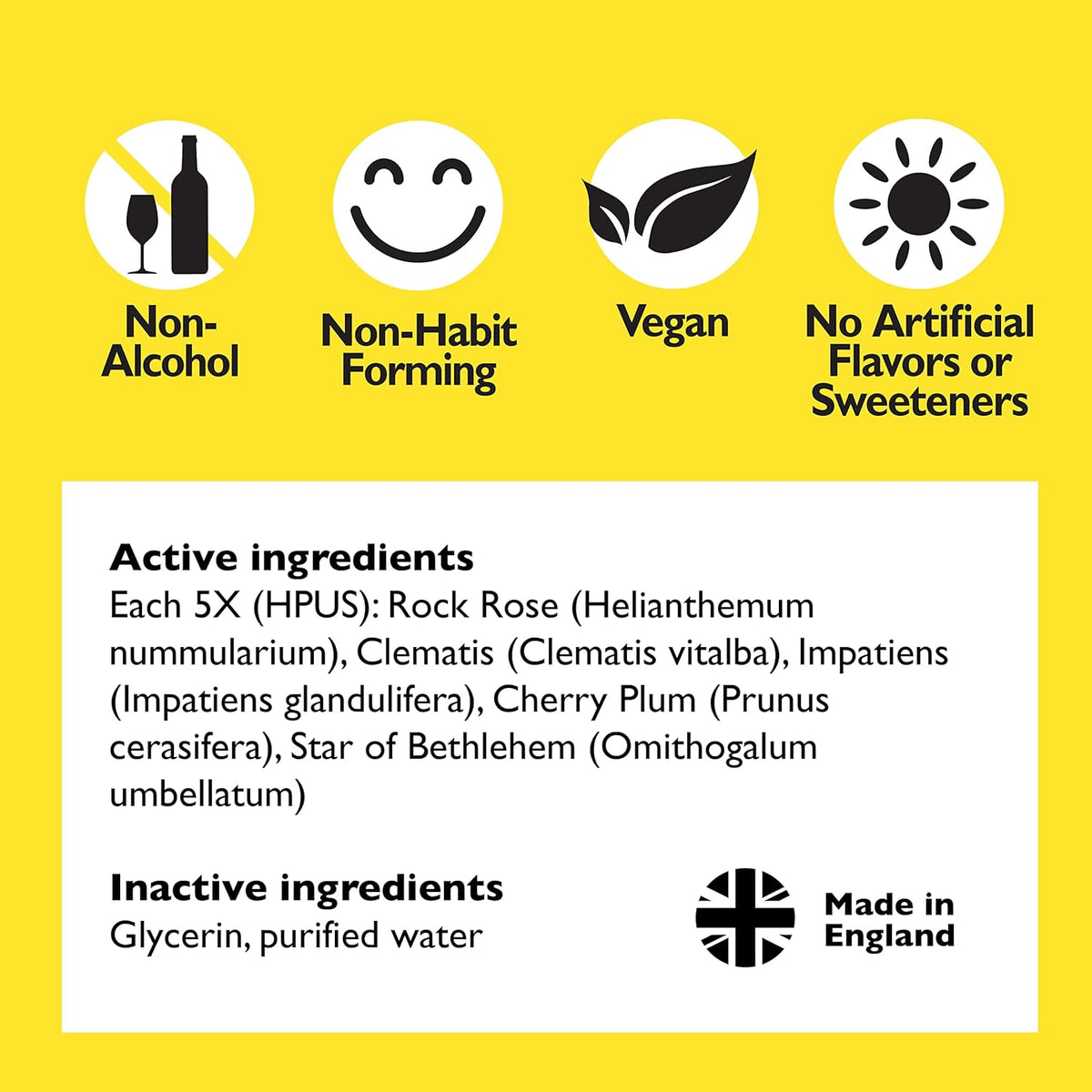 Bach RESCUE REMEDY KIDS Dropper 10mL, Natural Stress Relief, Homeopathic Flower Essence, Vegan, Gluten &amp; Sugar-Free, Kid-friendly, Non-alcohol Formula