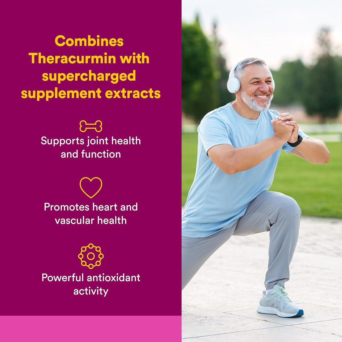 CurcuminRich Joint Curcumizer by Natural Factors, Support Healthy Joints, Heart and Natural Inflammatory Response with White Willow, 60 capsules (30 servings)