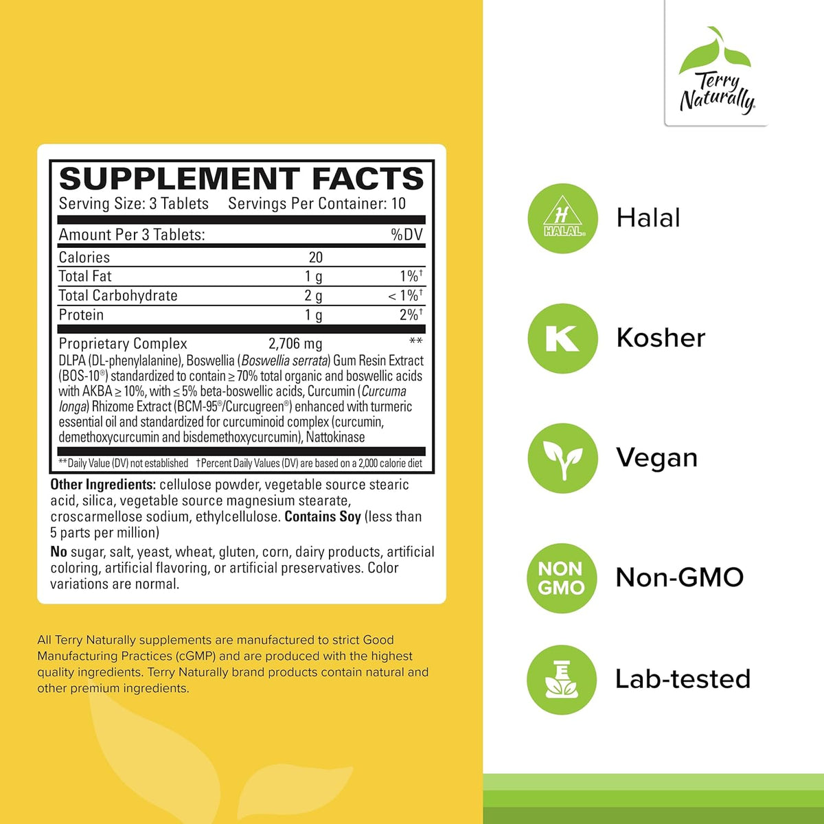 Terry Naturally Curamin Extra Strength - Curcumin &amp; Boswellia Supplement for Healthy Circulation Support - Turmeric Supplement to Support Joints, Muscle Health &amp; Endorphin Production - 30 Tablets