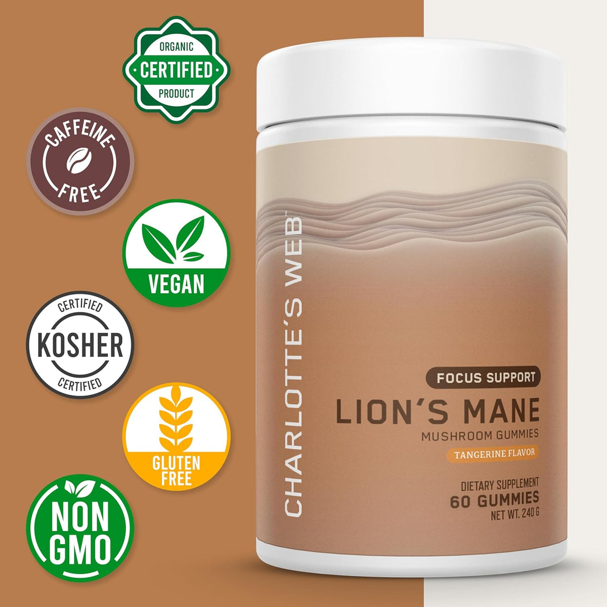LION&#39;S MANE GUMMIES 60 COUNT