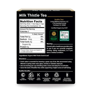 Buddha Teas Milk Thistle Tea 18 Tea Bags