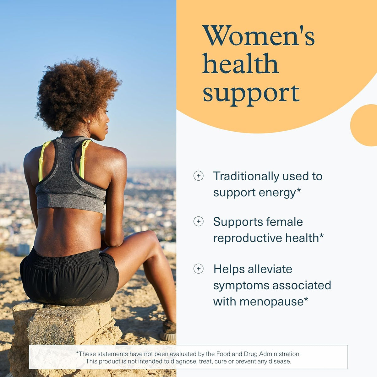 Youtheory Women&#39;s Maca Root - Vegan Energy &amp; Menopause Support Supplement with Peruvian Ginseng* - Premium Supplement for Women - Dairy, Soy &amp; Gluten Free - 120 Vegetarian Capsules