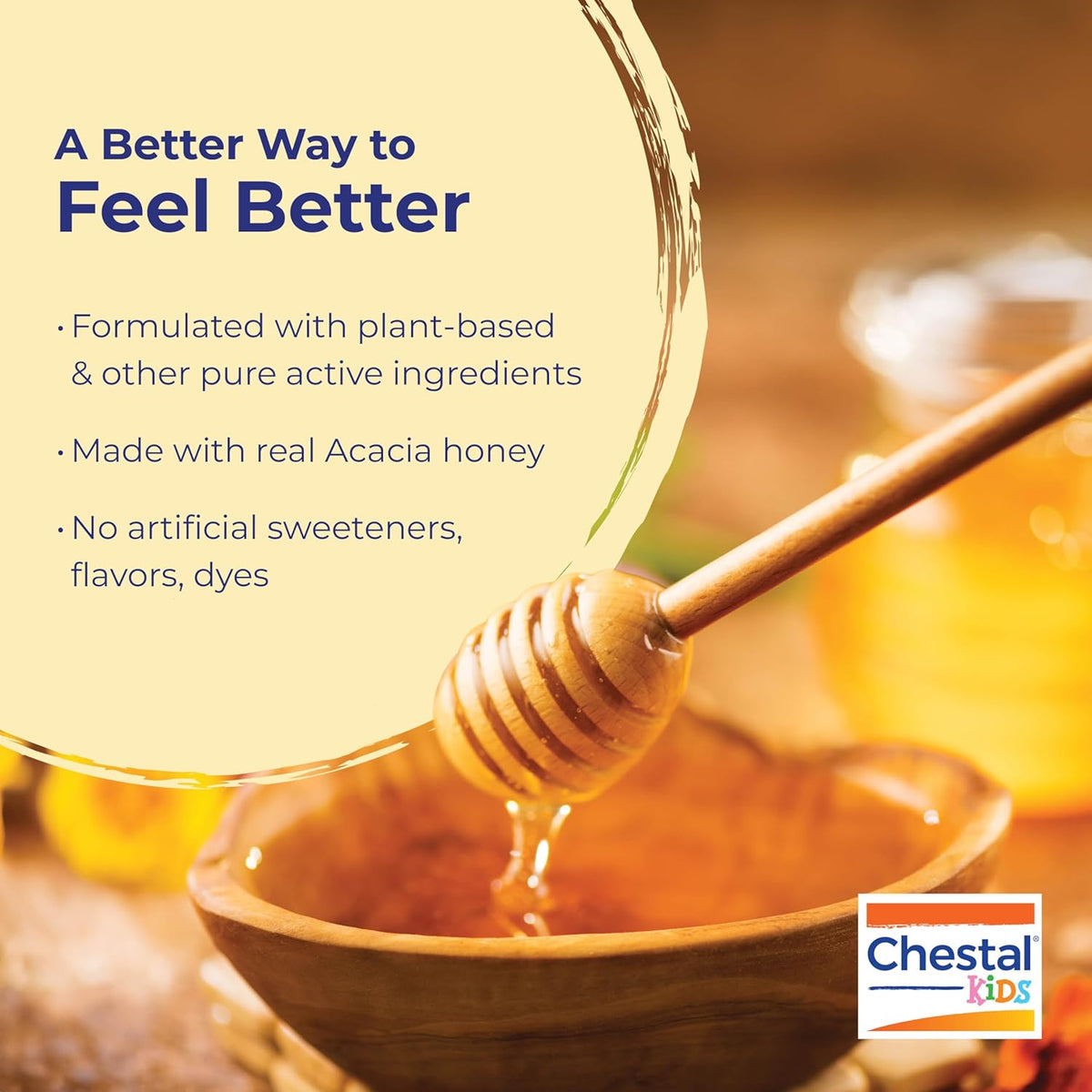 Boiron Chestal Honey Children&#39;s Cough Syrup for Nasal and Chest Congestion, Runny Nose, and Sore Throat Relief - 6.7 Fl oz