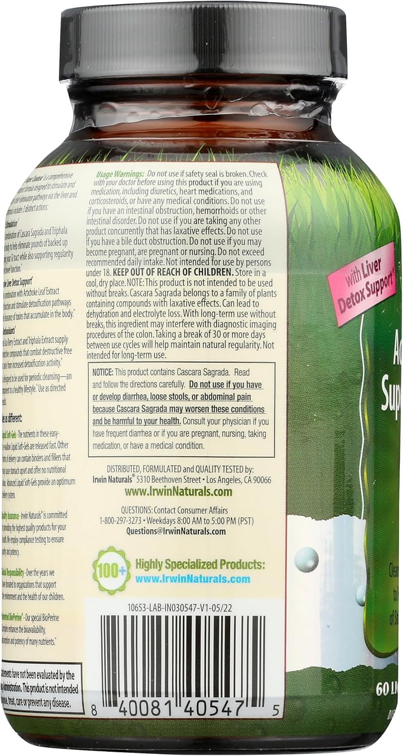 Irwin Naturals 10-day Acai Berry Super-Cleanse 60 liquid soft gels