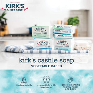 Kirk's Gentle Castile Soap - Fragrance Free