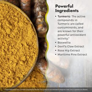 Irwin Naturals Whole-Body Turmeric + Curcumin C3 Complex - 120 Liquid Soft-Gels - with Boswellia, Maritime Pine Bark, MSM & Rose Hip